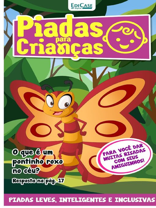 Cover image for Piadas para Crianças